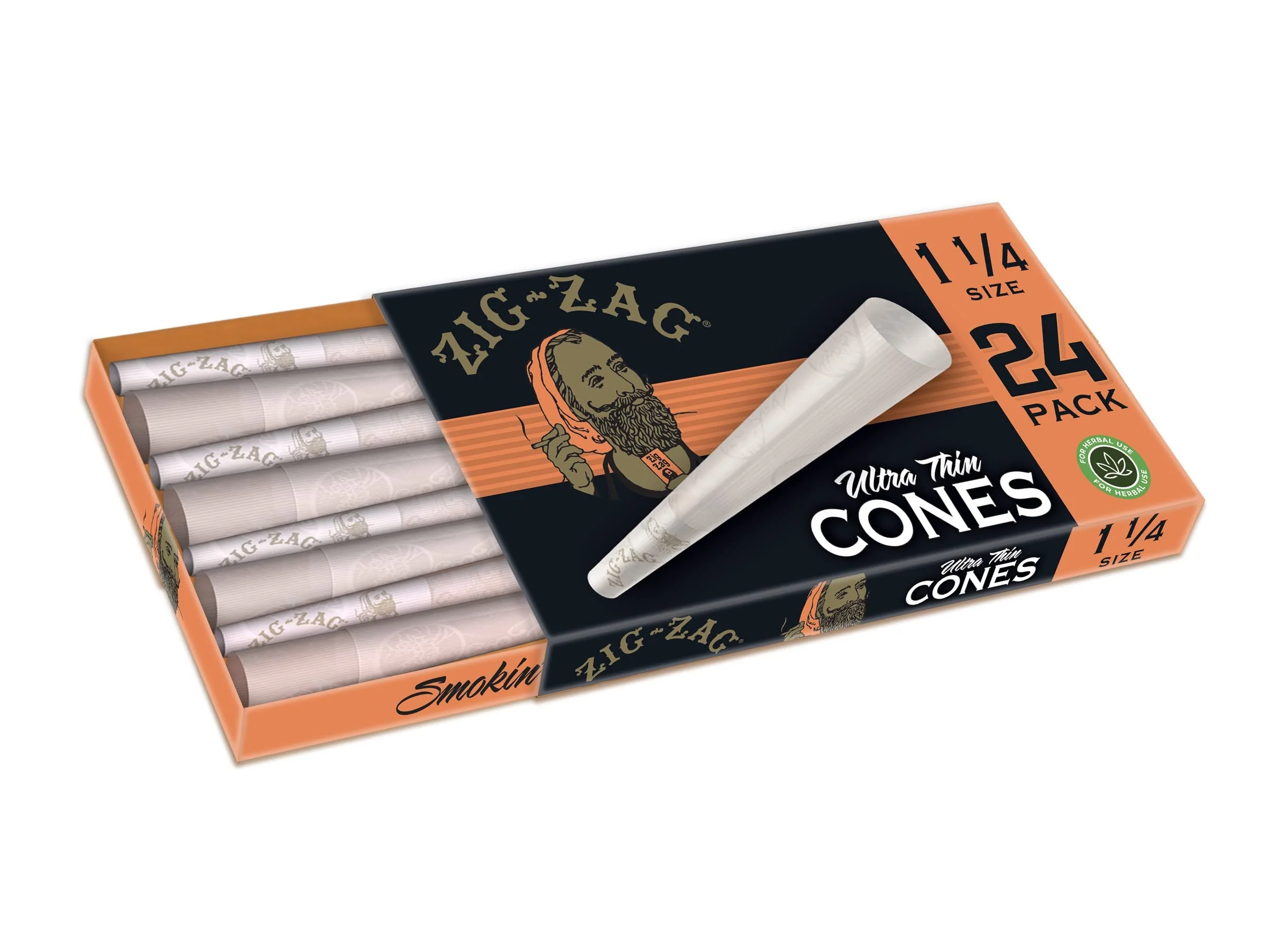 24 Ct Ultra Thin  Pre Rolled Cones 1 1/4 - Image 3
