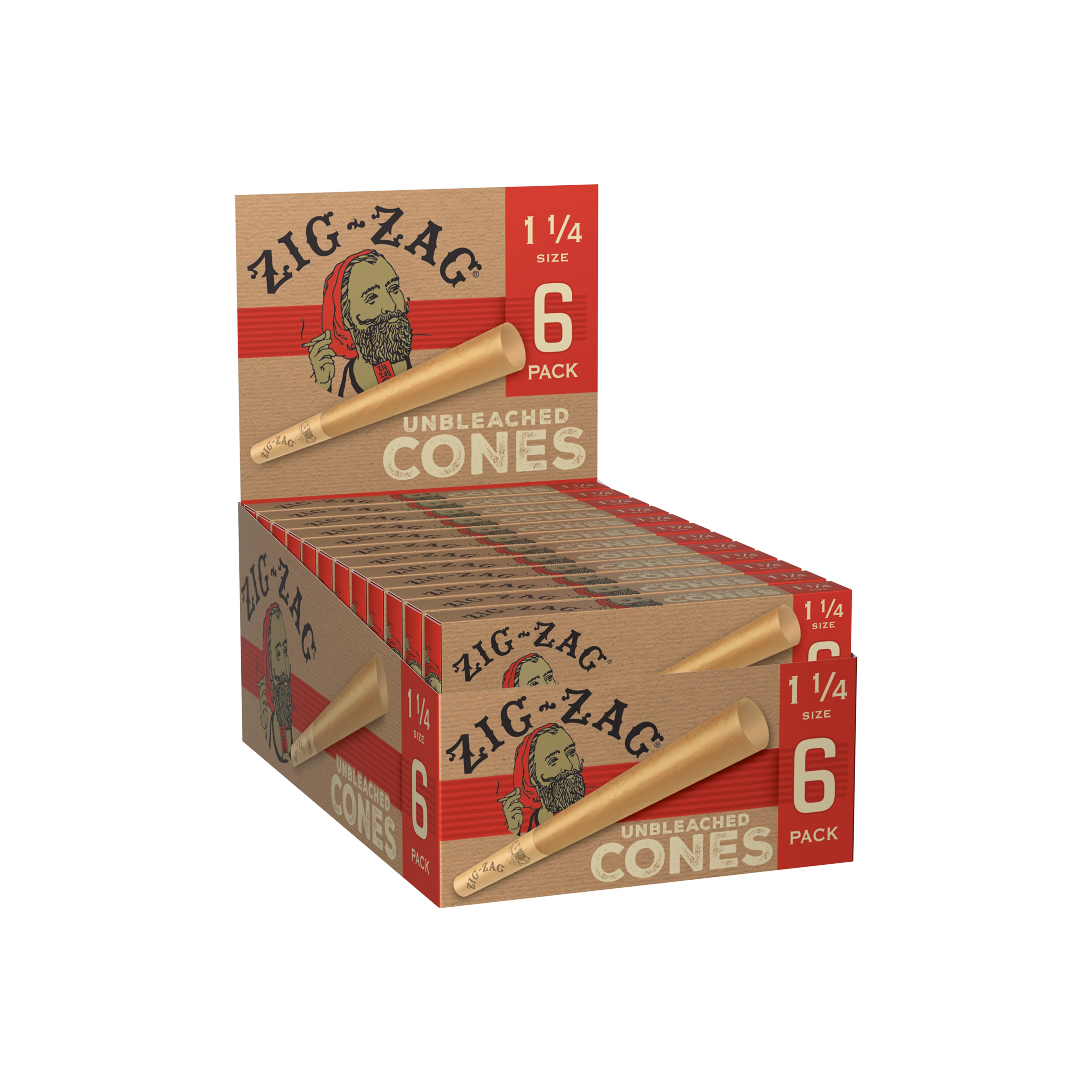 Unbleached Cones 1 1/4 - Image 3