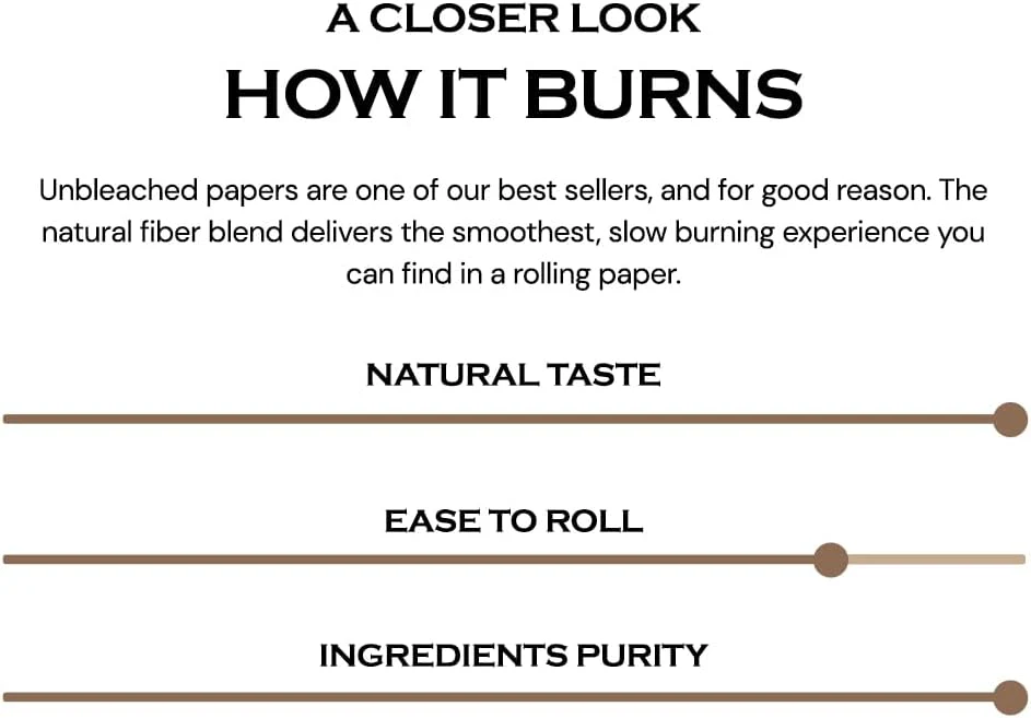 Unbleached King Slim Papers 110 mm - Image 5