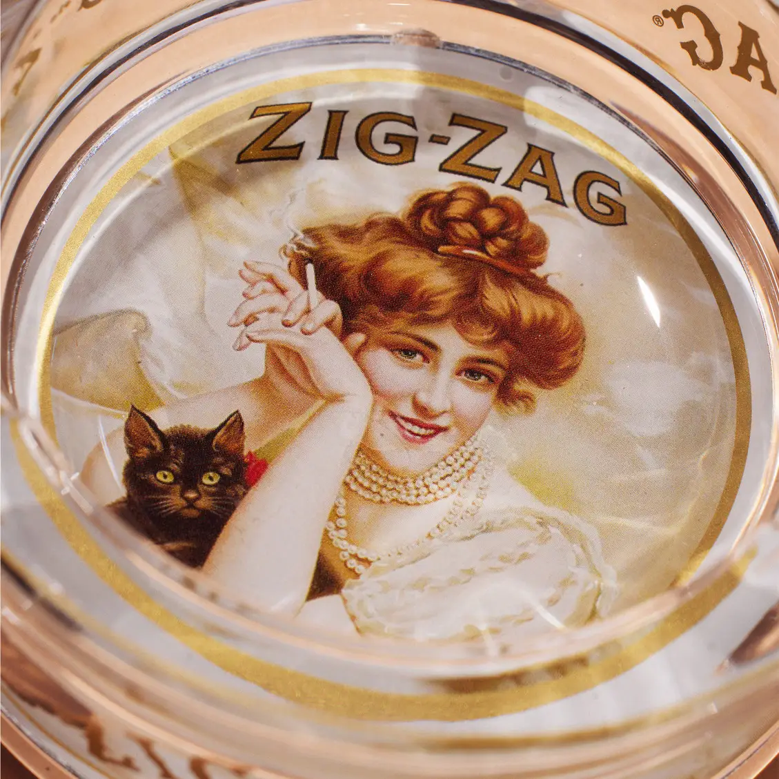 Glass Ashtray - Vintage - Image 2