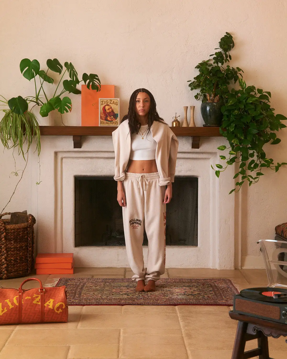 ZIg-Zag Motif Sweatpants - Image 3