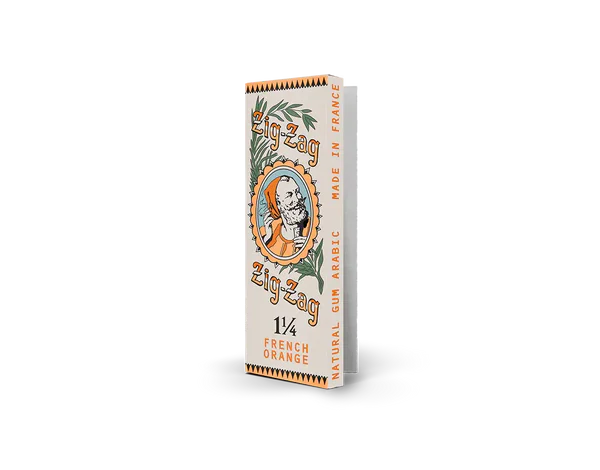 Zig-Zag Vintage French Orange - 1 1/4 - Image 4