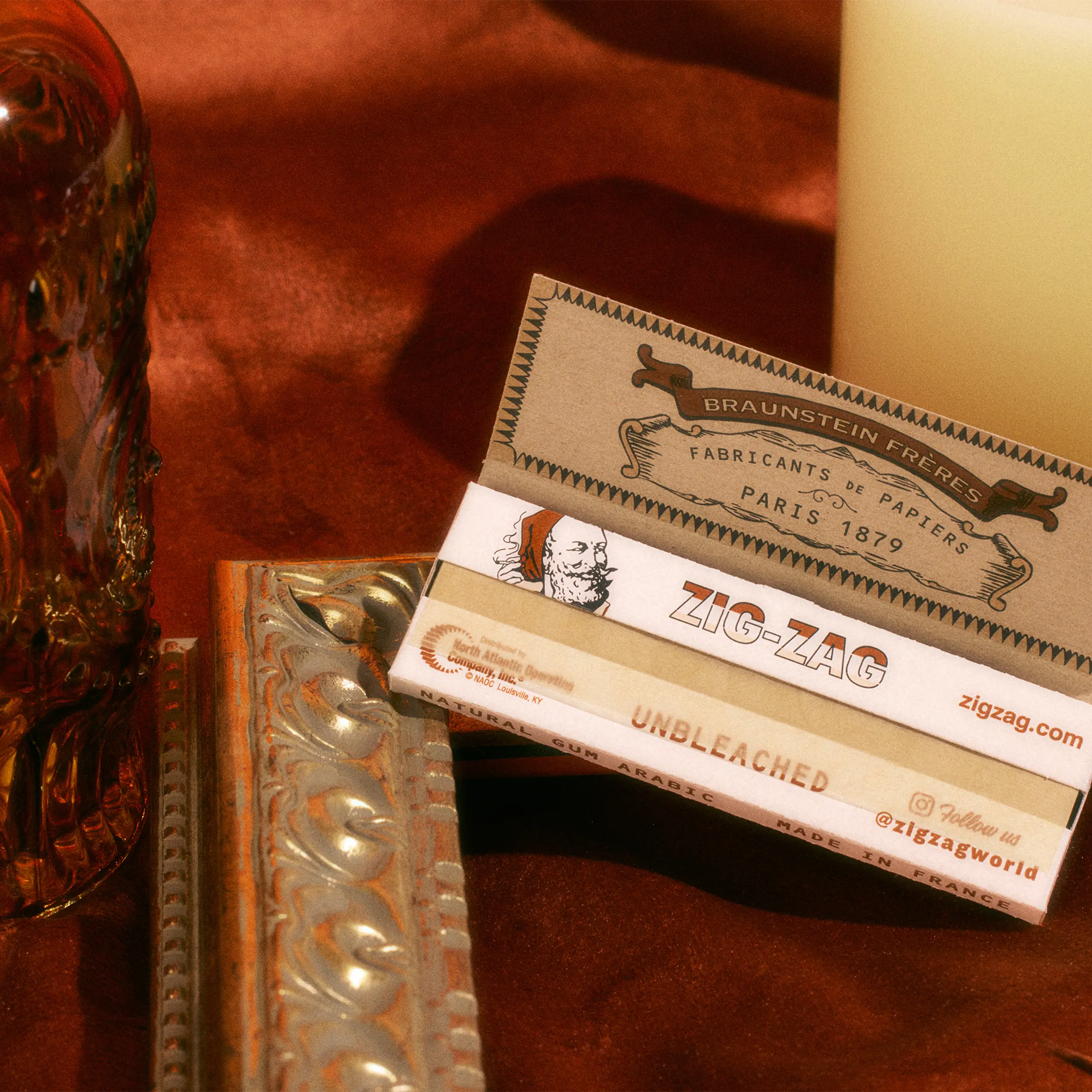 Zig-Zag Vintage - Unbleached King Slim - Image 3
